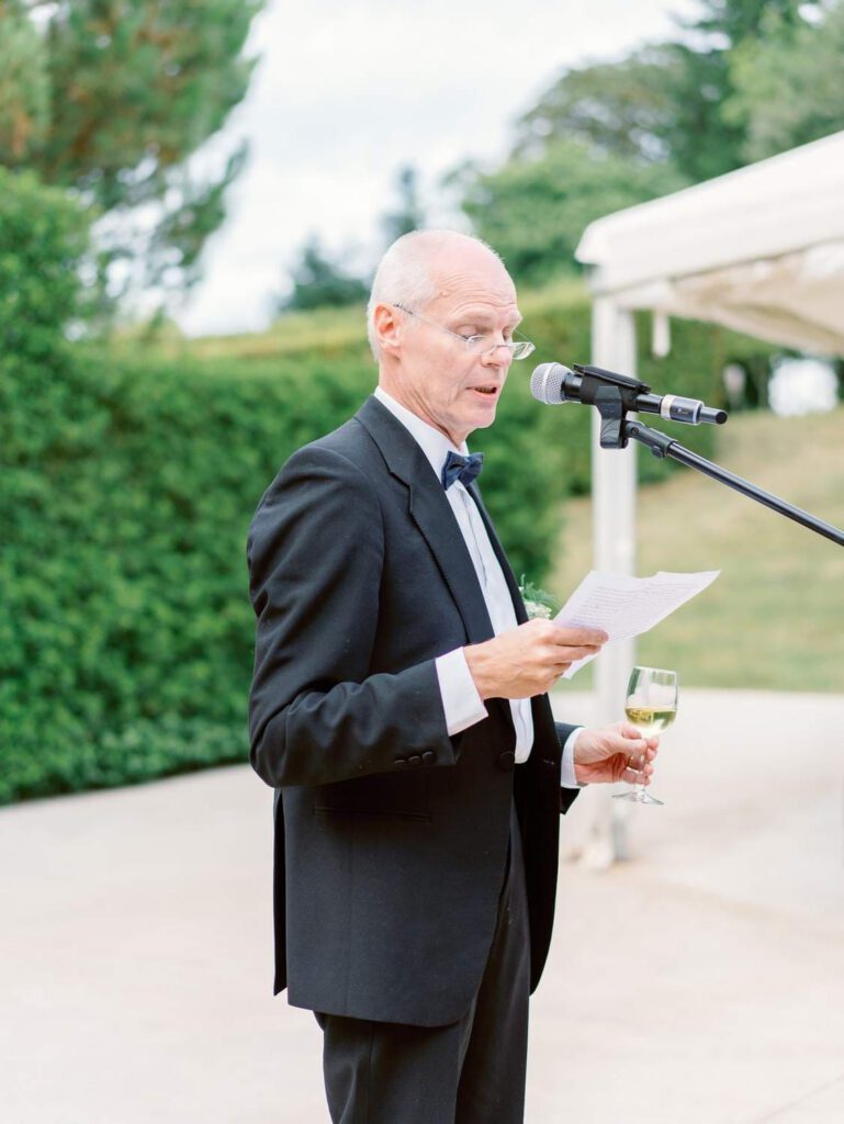 Bride's father speech