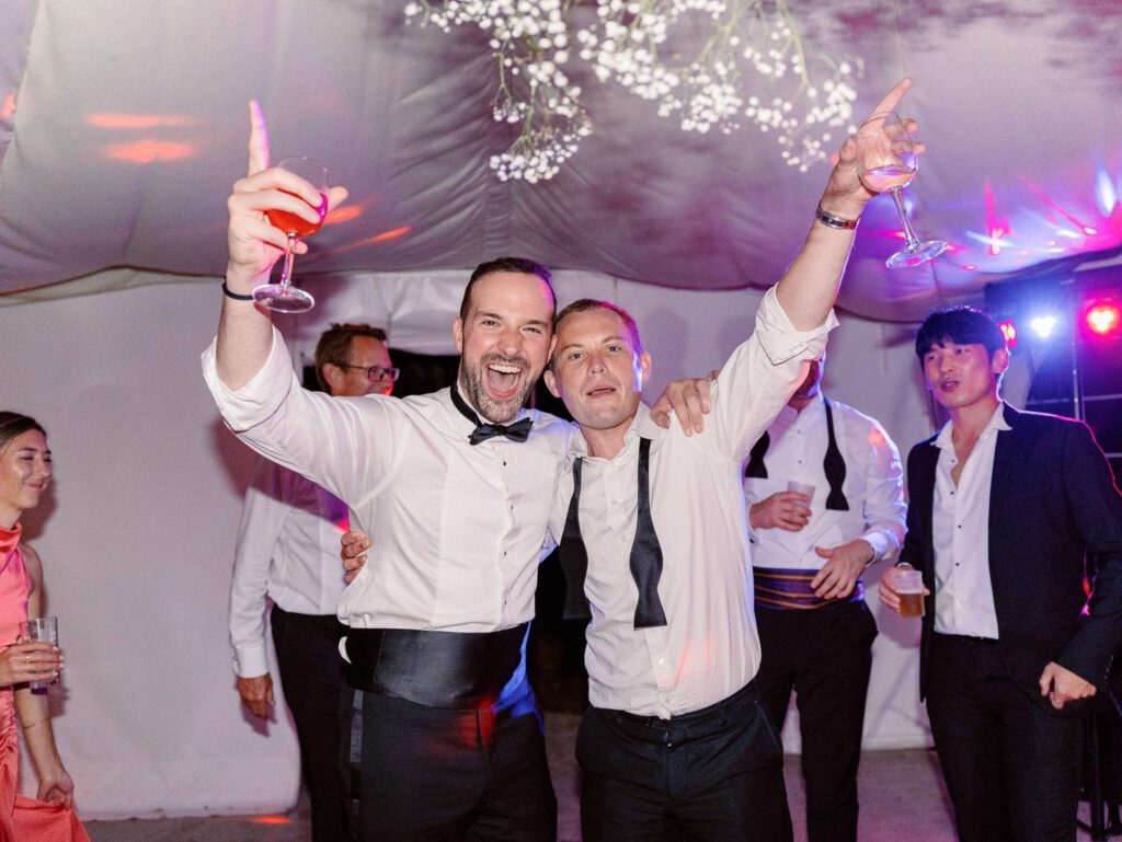 Guest enjoying the dancefloor