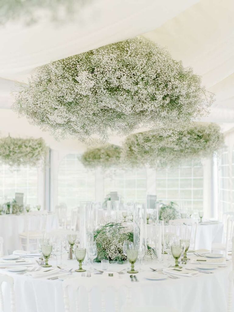 wedding table in dordogne