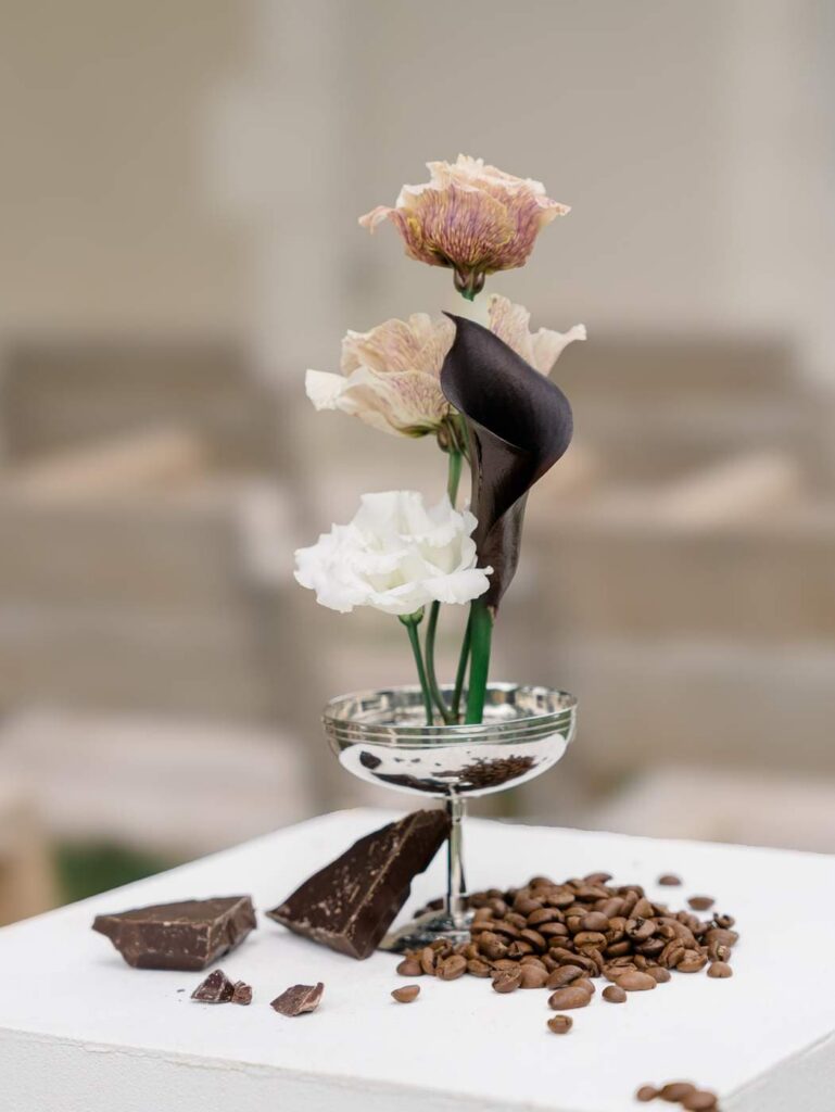 Espresso martini flowers