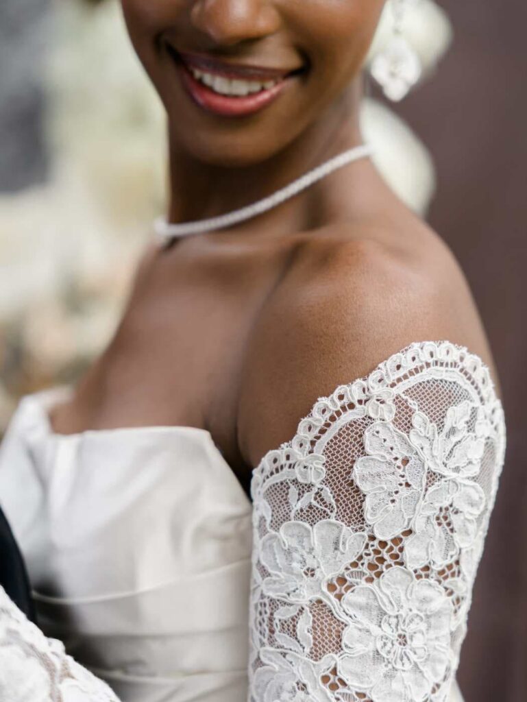 Lace details