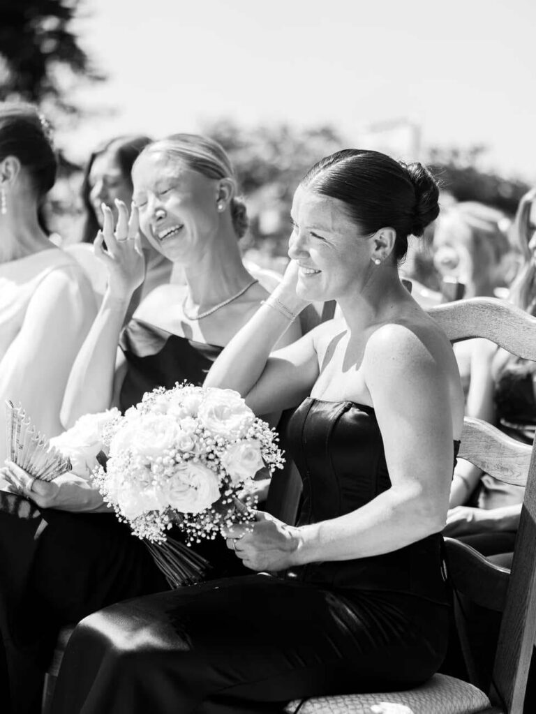 guests emotions during wedding ceremony