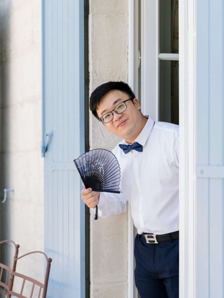 Chinese wedding at Domaine de la Fauconnie in Dordogne