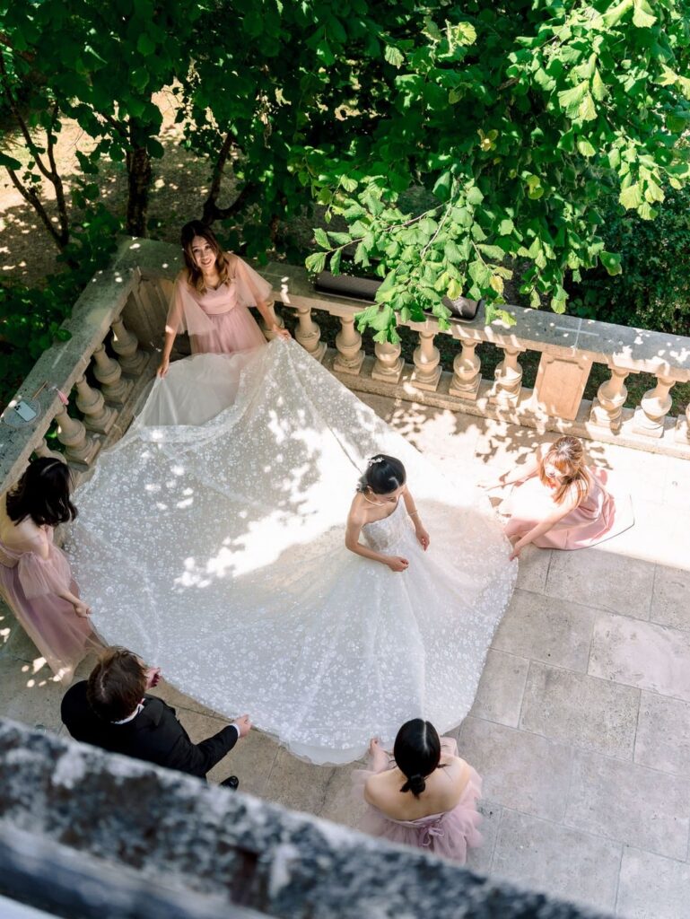 Chinese wedding at Domaine de la Fauconnie in Dordogne