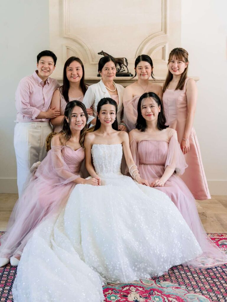 Chinese wedding at Domaine de la Fauconnie in Dordogne
