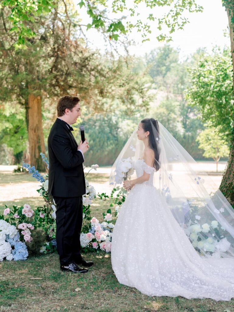 Chinese wedding at Domaine de la Fauconnie in Dordogne