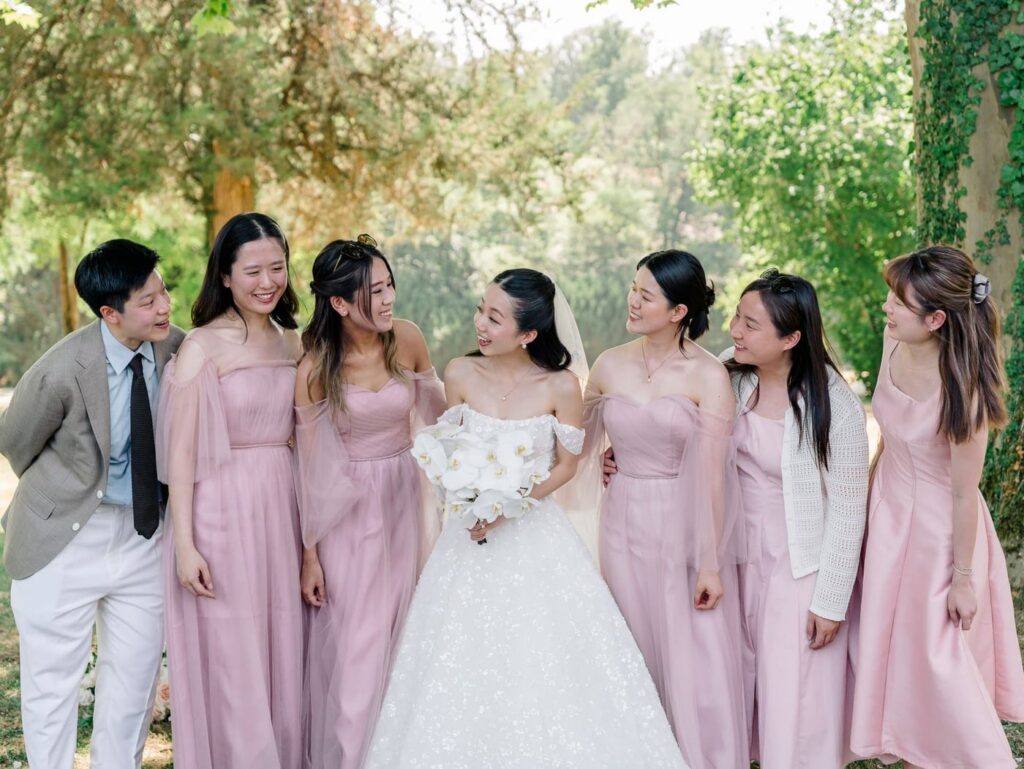 Chinese wedding at Domaine de la Fauconnie in Dordogne